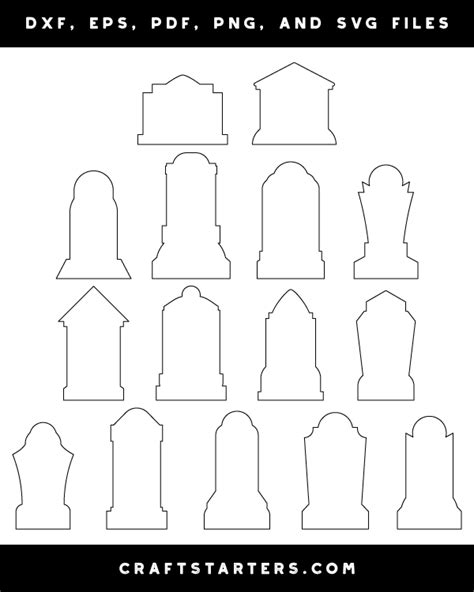 Tombstone patterns