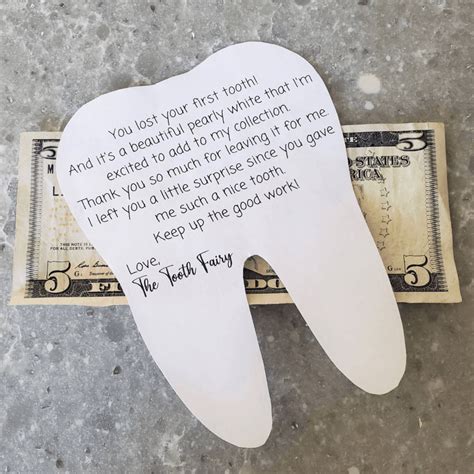 Tooth Fairy Note Ideas for Boys