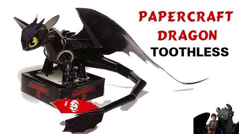 Toothless Papercraft Ideas