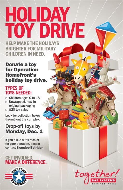 Toy Drive Flyer Ideas for Kids