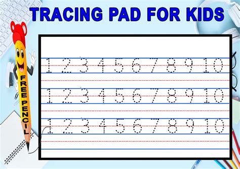 Tracing pad printables for kids