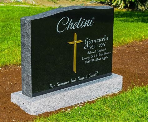 Traditional Grave Marker Design