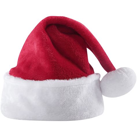 Traditional Red and White Santa Hat Pattern