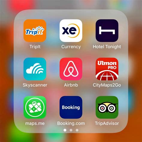 Description of Travel Apps