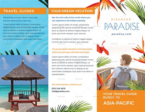 Travel Brochure Template 1