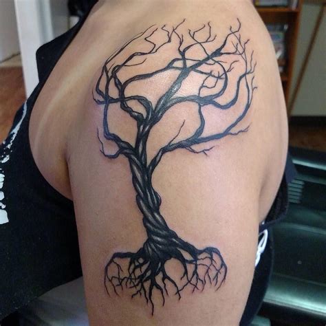 Tree tattoo design