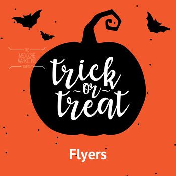 Trick or Treat Party Flyers