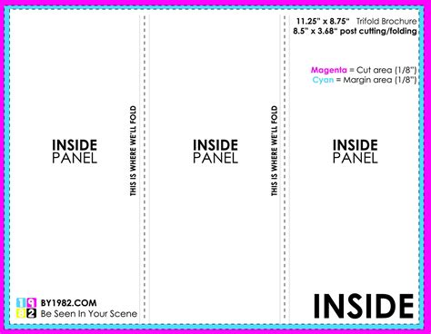 InDesign Trifold Template 7