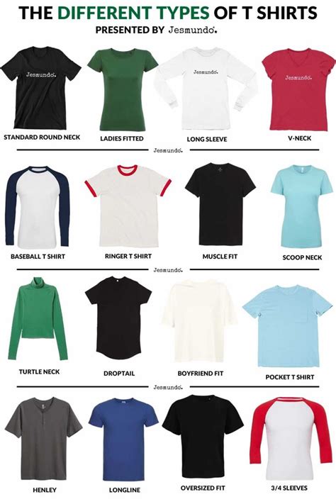 T-shirt styles