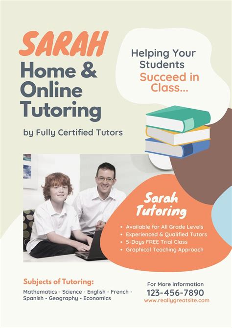 Tutoring Flyer Design