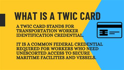 TWIC Card Enrollment Process