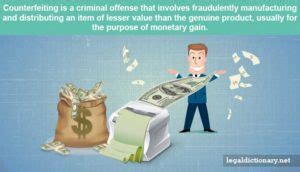 Types of Counterfeiting Image