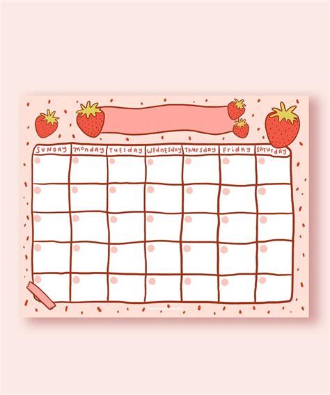 Types of Cute Calendars Image