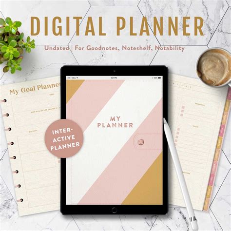 Types of Digital Planner Templates