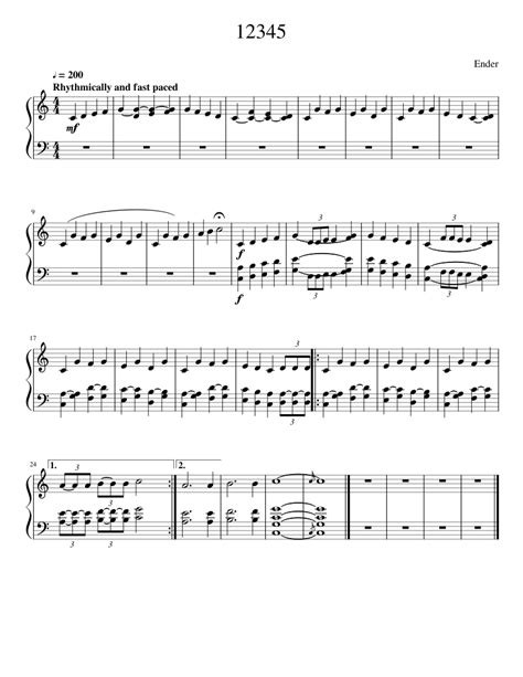 Types of Free Music Sheets