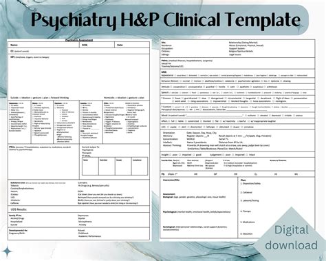 Types of H and P Templates