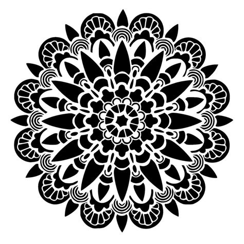 Types of Mandala Stencil Printable Designs