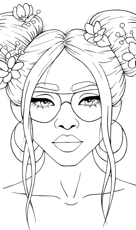 Variety of person coloring pages