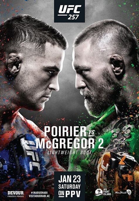 UFC Fight Poster 2