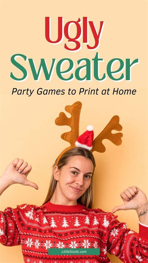 Ugly Sweater Party Games