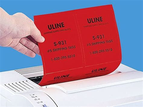 Uline Label Printing