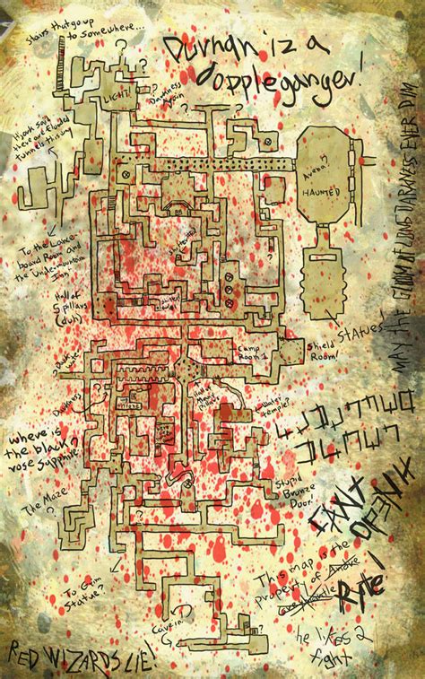 Map of Undermountain