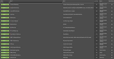 Understanding Fallout Load Orders