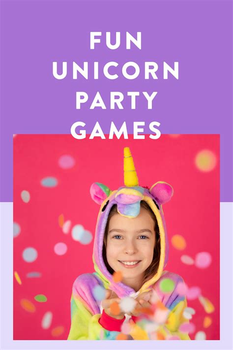 Unicorn birthday party games