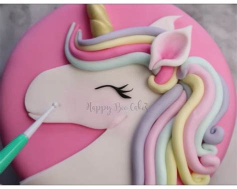 Unicorn cake templates for baking