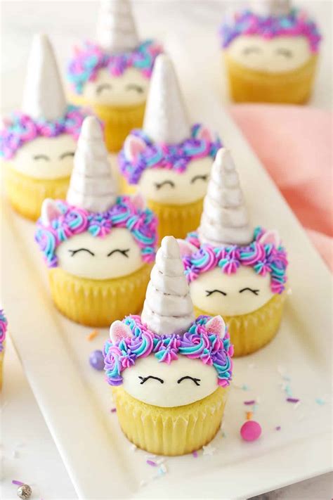 Unicorn cupcakes for parties