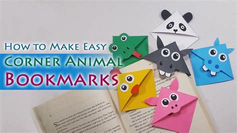 Unique Animal Bookmarks