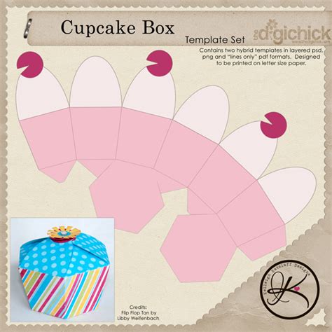 Unique Cupcake Templates