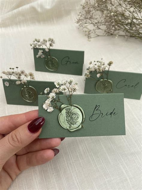 Unique Place Card Ideas