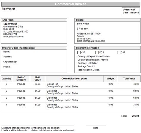 Description of UPS Template 1