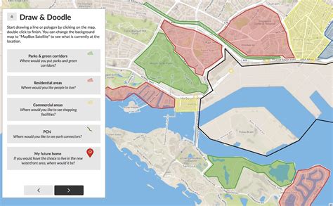 Urban Planning Map of the United States