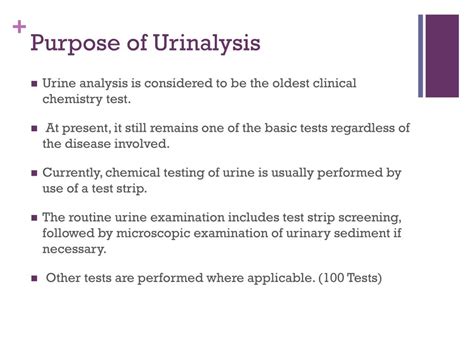 Urine Analysis 4