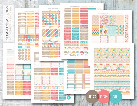 Uses for Free Erin Condren Printables