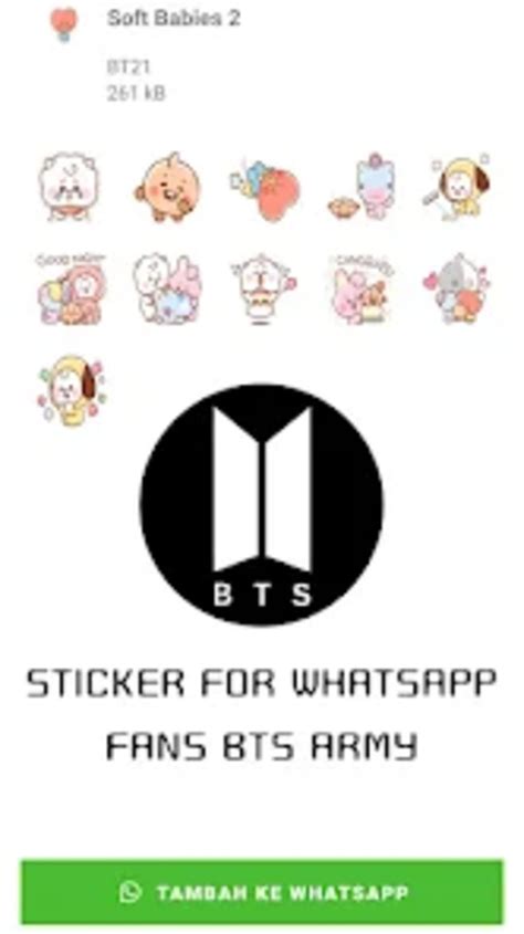 Using BTS Stickers