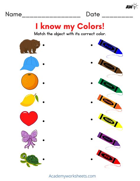 Using Color Worksheets Effectively