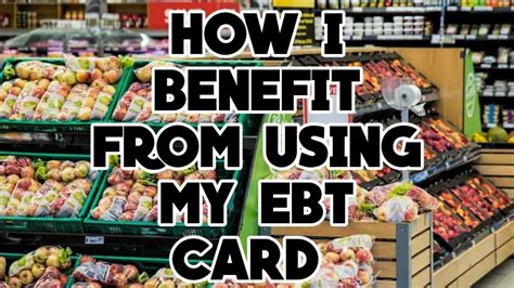 Using EBT Benefits