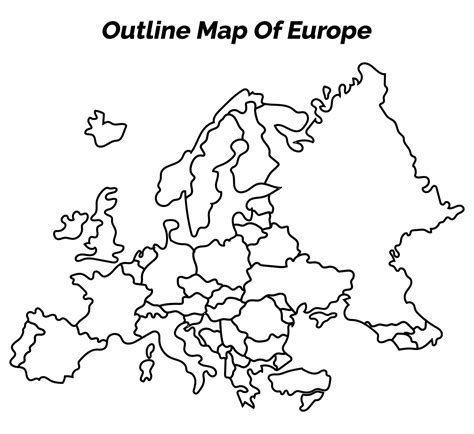 Using Europe Map Printable Blank