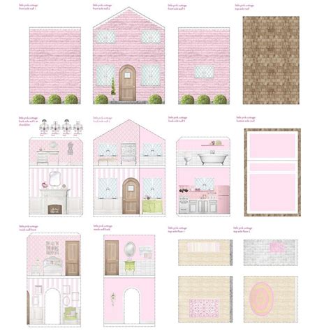 Using Free Dollhouse Printables