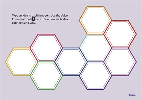 Using Hexagon Templates