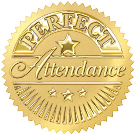 Using Perfect Attendance Certificates Effectively