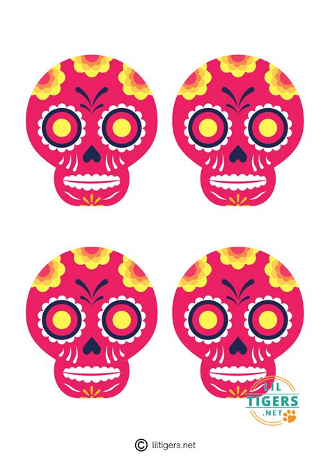 Effective Use of Sugar Skull Templates