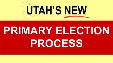 Utah voting process