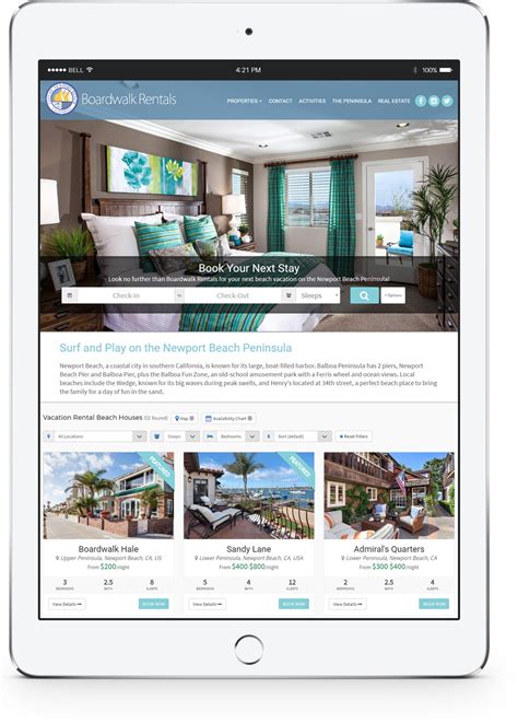 Vacation Rental Website Builder