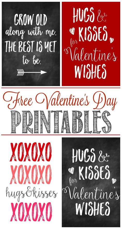 Valentine Printables Gallery