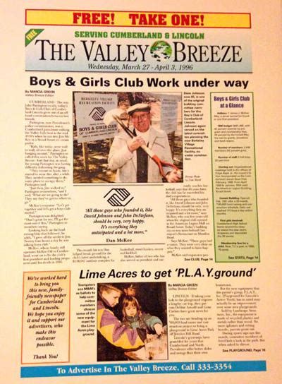 Valley Breeze News