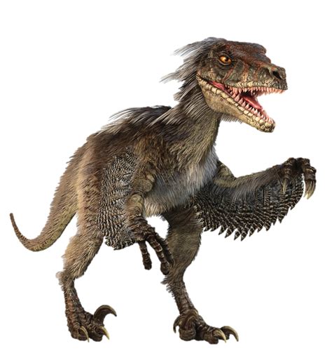 Velociraptor, known for its intelligence and speed